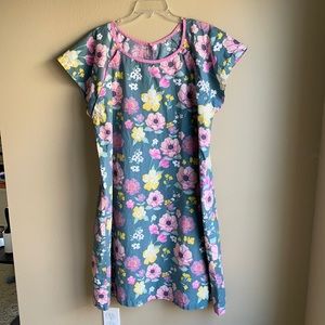 Floral hospital gown